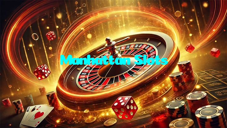 Manhattan Slots casino presented on mobile device in Pakistan with slots and live games